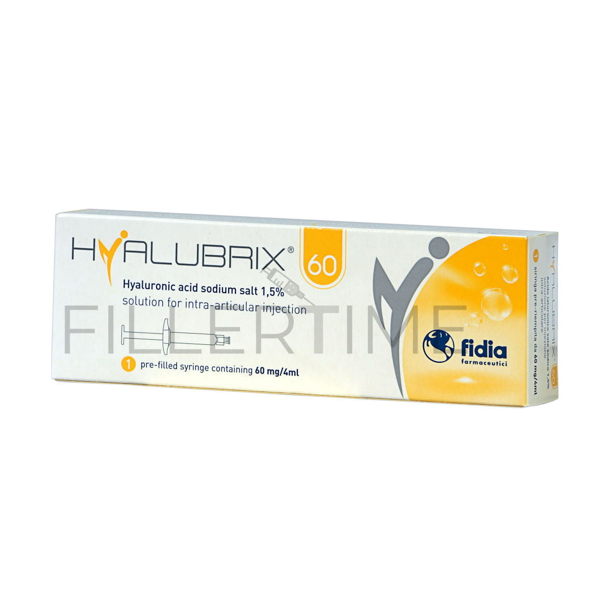 Hyalubrix 60
Contiene 1 siringa da 4ml
Indicato per ripristinare le proprietà visco-elastiche del liquido presente nelle articolazioni, riducendo così la sensazione di dolore e spesso anche la difficoltà di movimento. Consigliato per combattere l'artrosi.